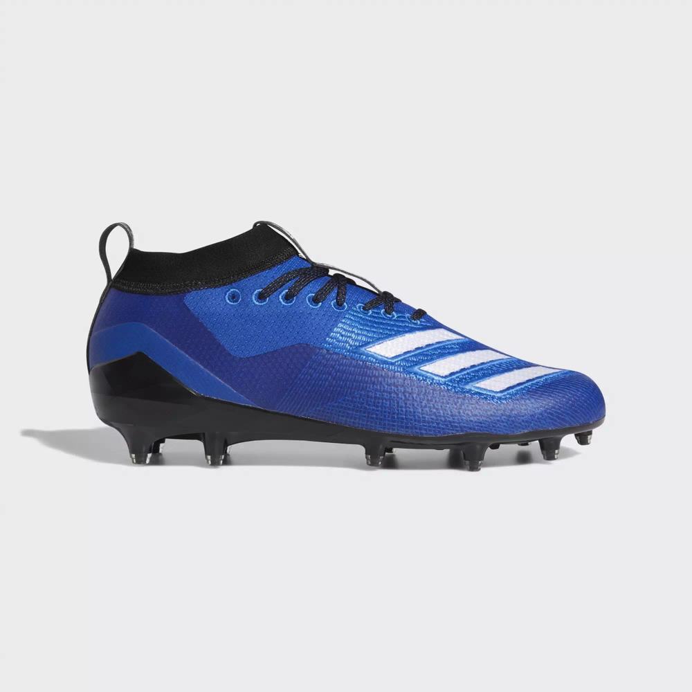 Adidas Adizero 8.0 Tacos de Futbol Azules Para Hombre (MX-68196)
